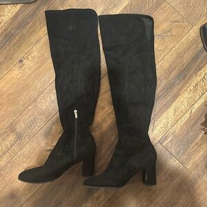 Marc Fisher Lottie Over the Knee Boot Black 8W